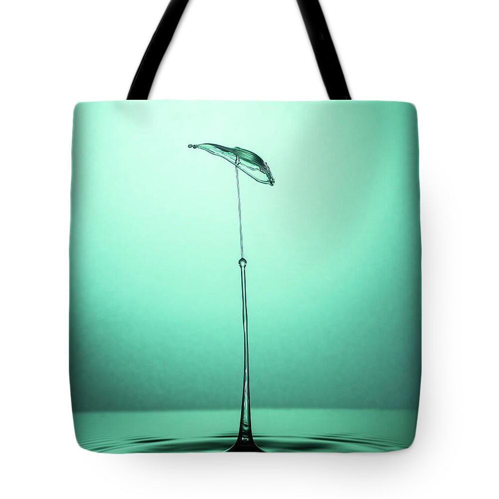 Waterdrop Tote Bag featuring the photograph Elegante by Ari Rex