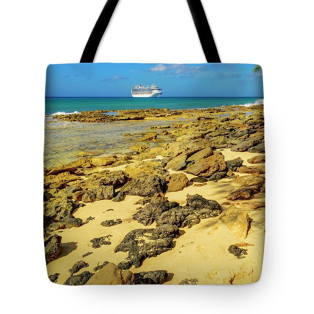 Landscape Tote Bag featuring the photograph Eleuthera, Bwahamas 1 by AE Jones