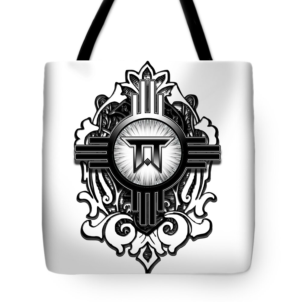 Truth Tote Bag featuring the digital art Emblem Of Truth AFP Graphic Design by Rolando Burbon