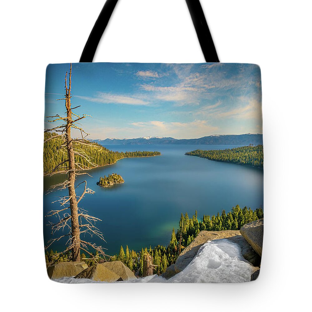 2020 Tote Bag featuring the photograph Emerald Bay Lake Tahoe by Erin K Images
