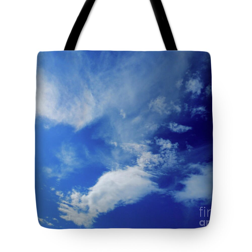 Cloud Tote Bag featuring the photograph Equivalents of Clouds 001 by Leonida Arte