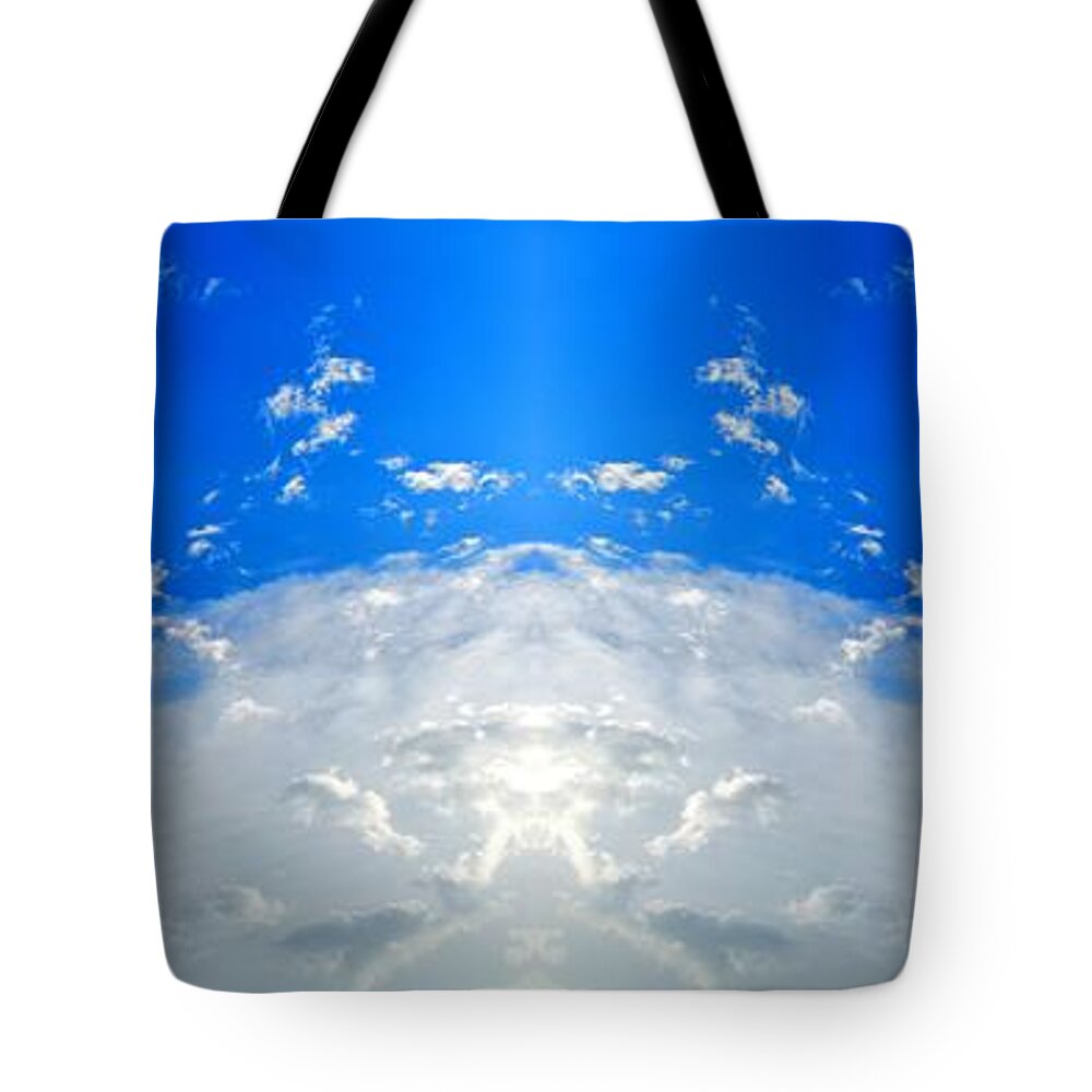Nature Tote Bag featuring the photograph Equivalents of Clouds 006 by Leonida Arte