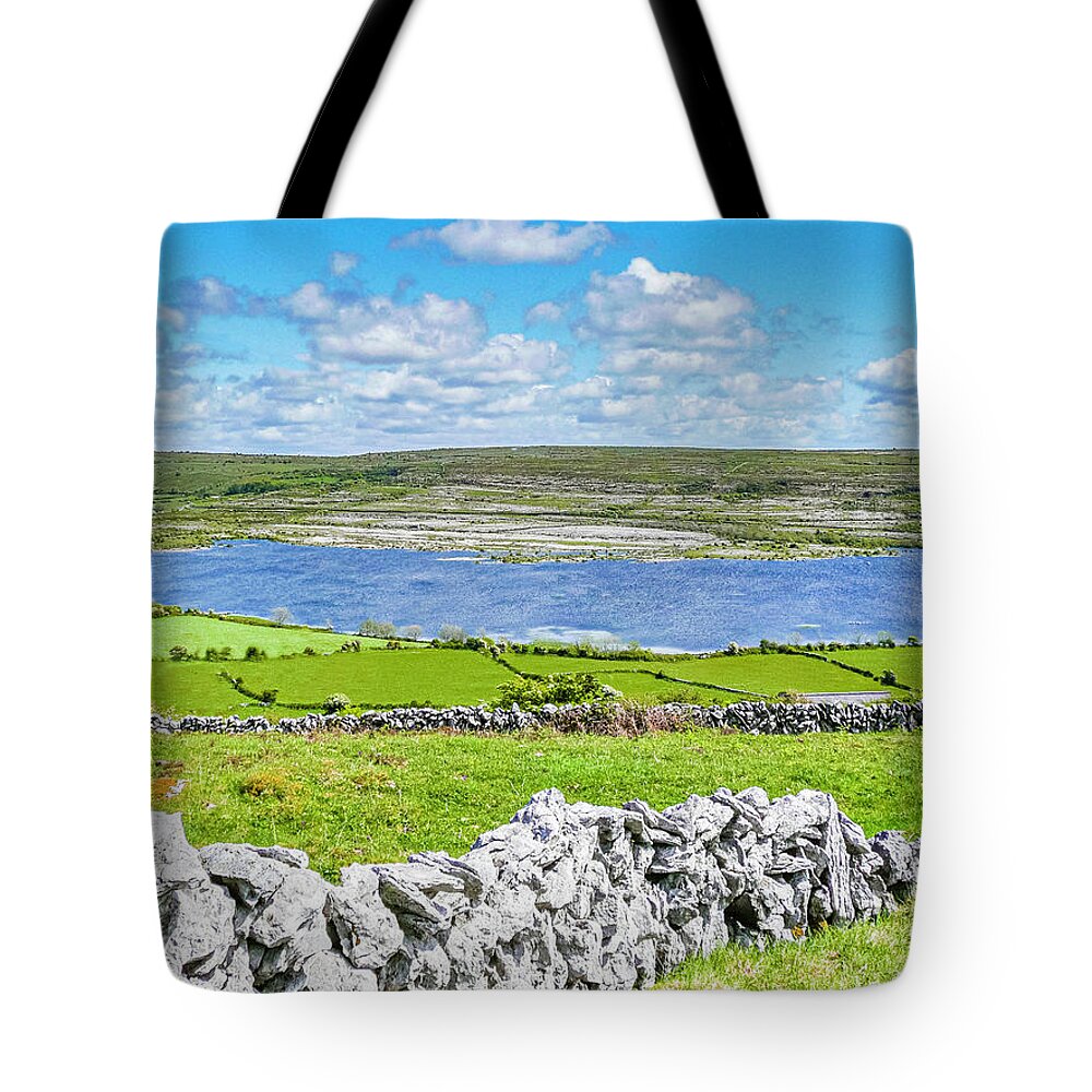 Burren Tote Bag featuring the photograph Erins Isle by Rob Hemphill