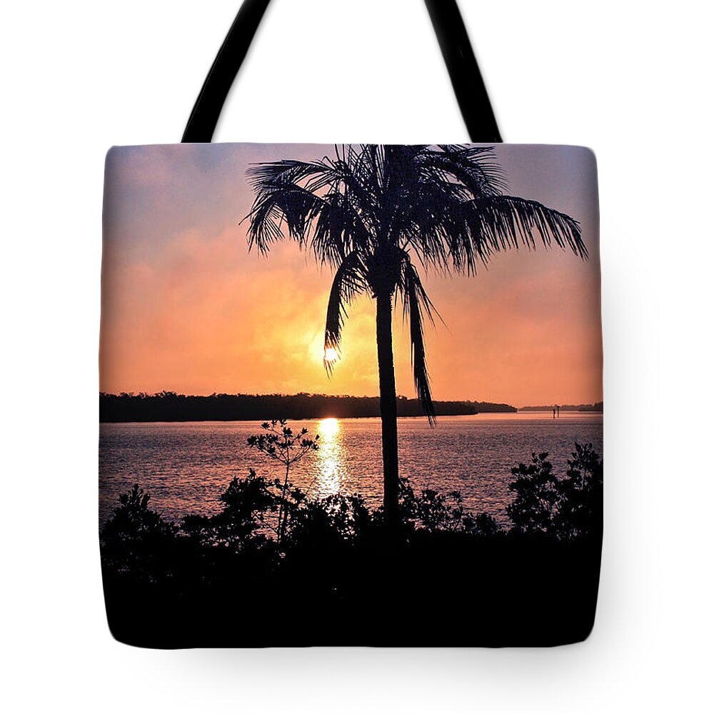 Nunweiler Tote Bag featuring the photograph Estero Bay Sunrise by Nunweiler Photography