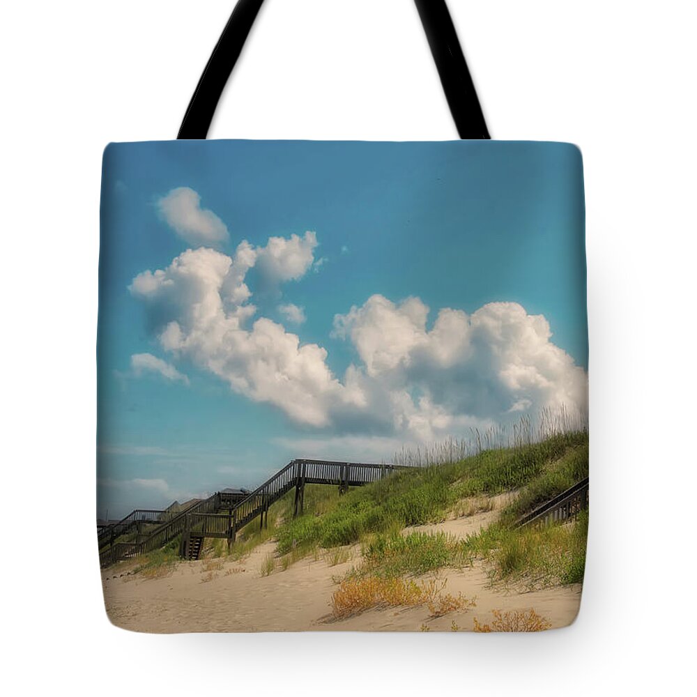 Beach Tote Bag featuring the photograph Every Afternoon by Lois Bryan