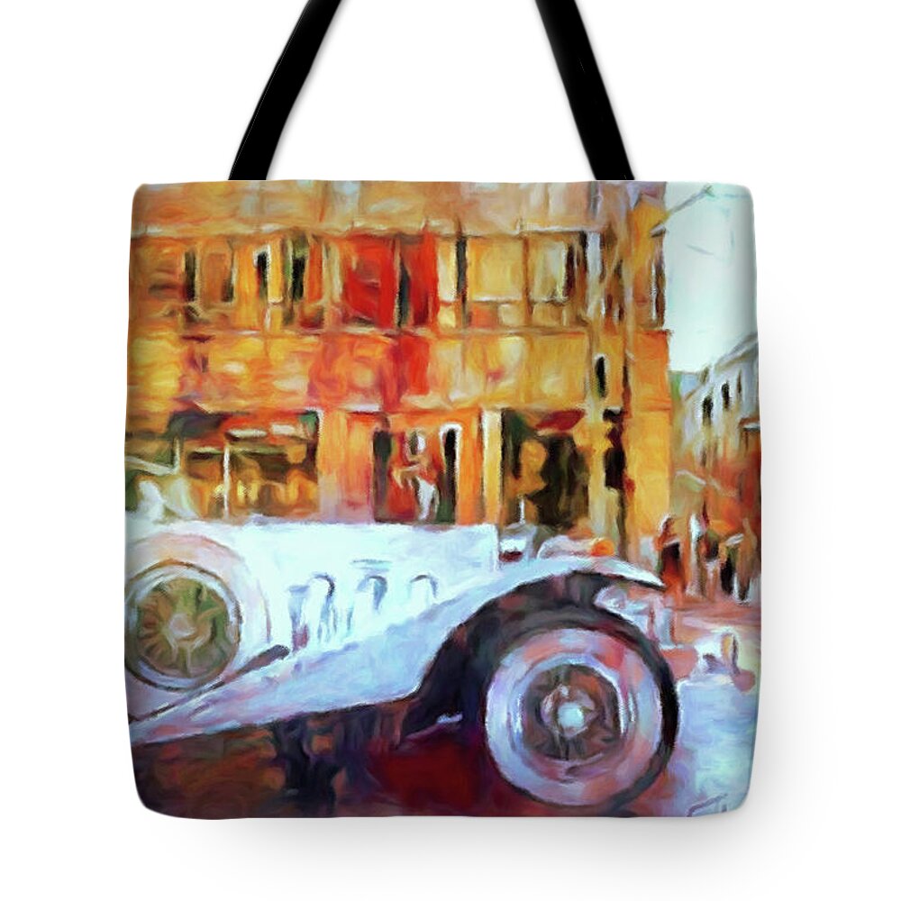 Excalibur Tote Bag featuring the painting Excalibur by Susan Maxwell Schmidt
