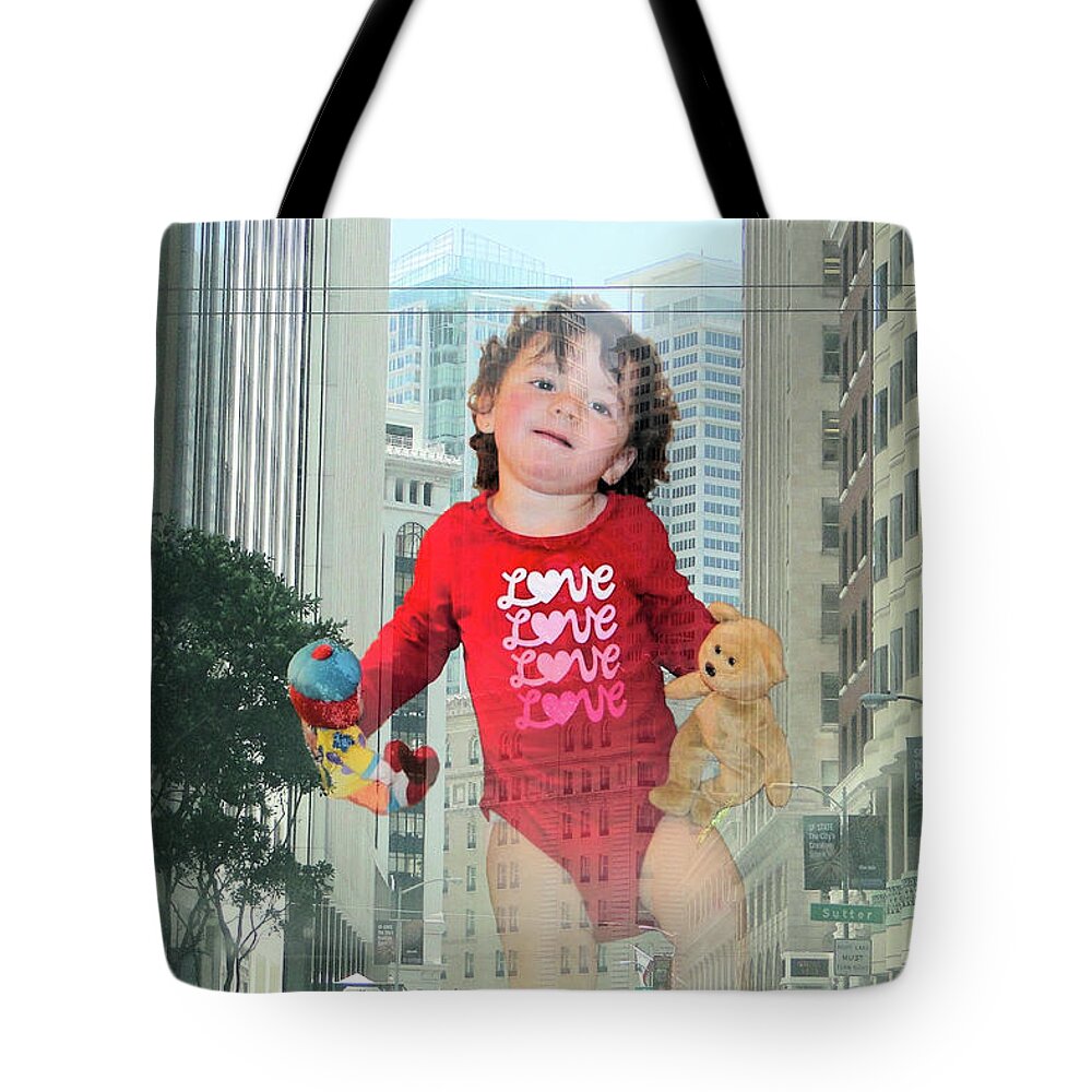 Child Tote Bag featuring the photograph Express by Nick David