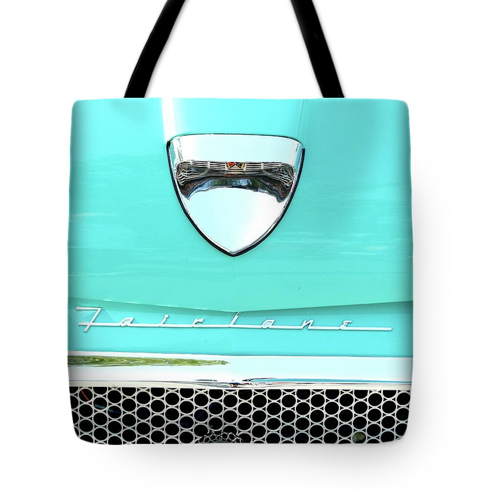 Ford Fairlane Tote Bag featuring the photograph Fairlane by Lens Art Photography By Larry Trager