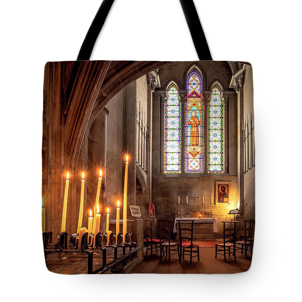 Abbey Church Tote Bag featuring the photograph Faith by Olivier Parent