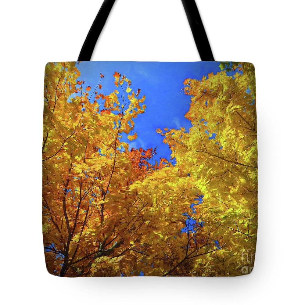 Fall Colors Tote Bag featuring the photograph Fall Magic by AnnMarie Parson-McNamara