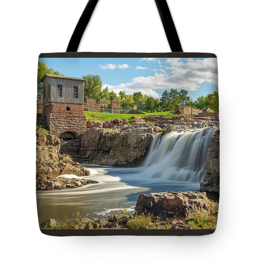 America Tote Bag featuring the photograph Falls Park by Erin K Images