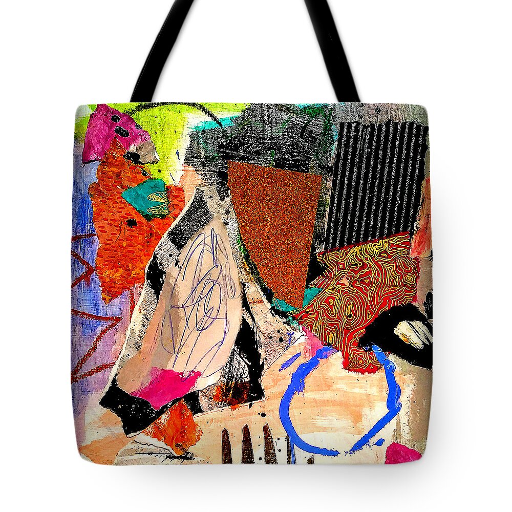 Painting Tote Bag featuring the painting Feeling Fabulous by Janis Kirstein