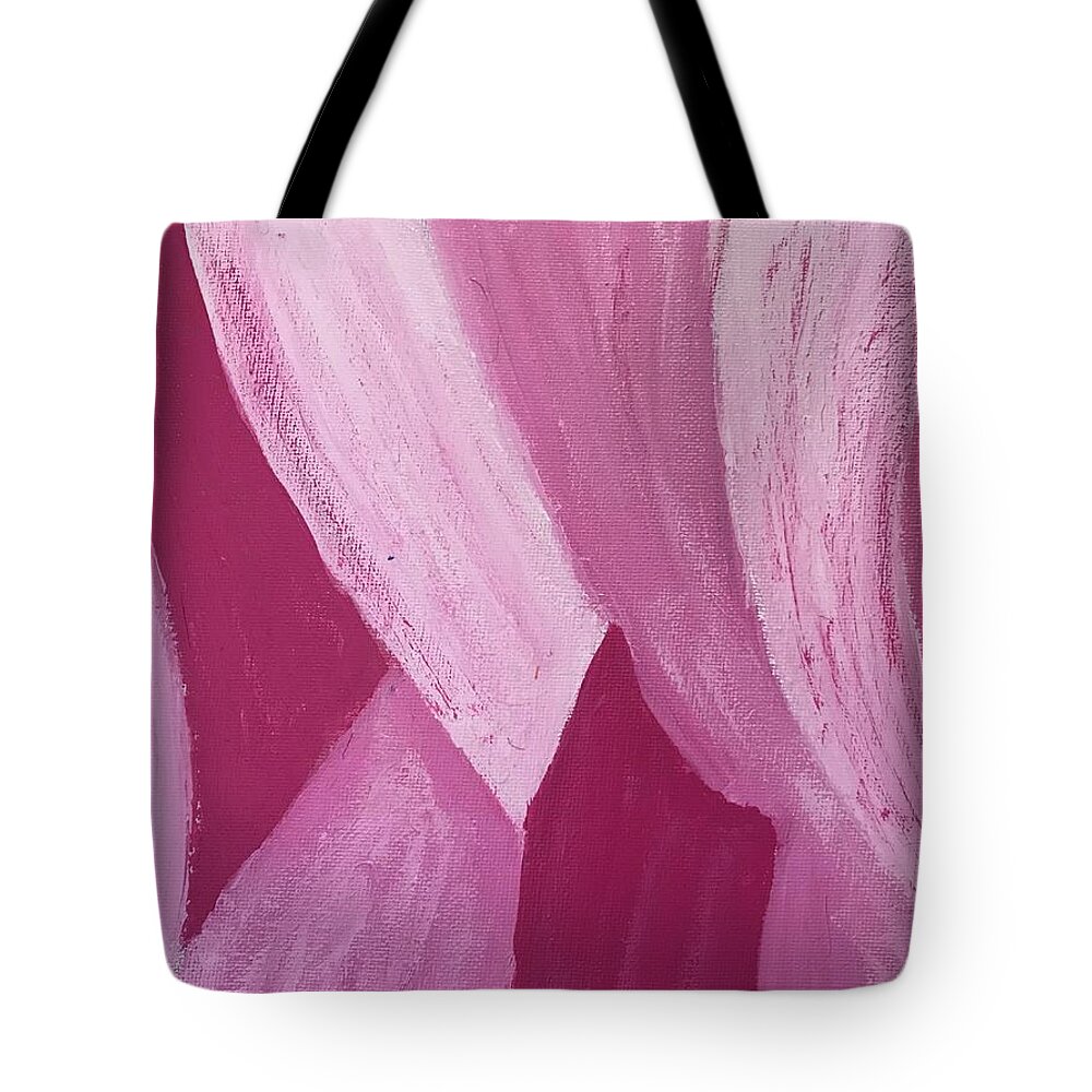 Femmes Tote Bag featuring the painting Femmes by Medge Jaspan