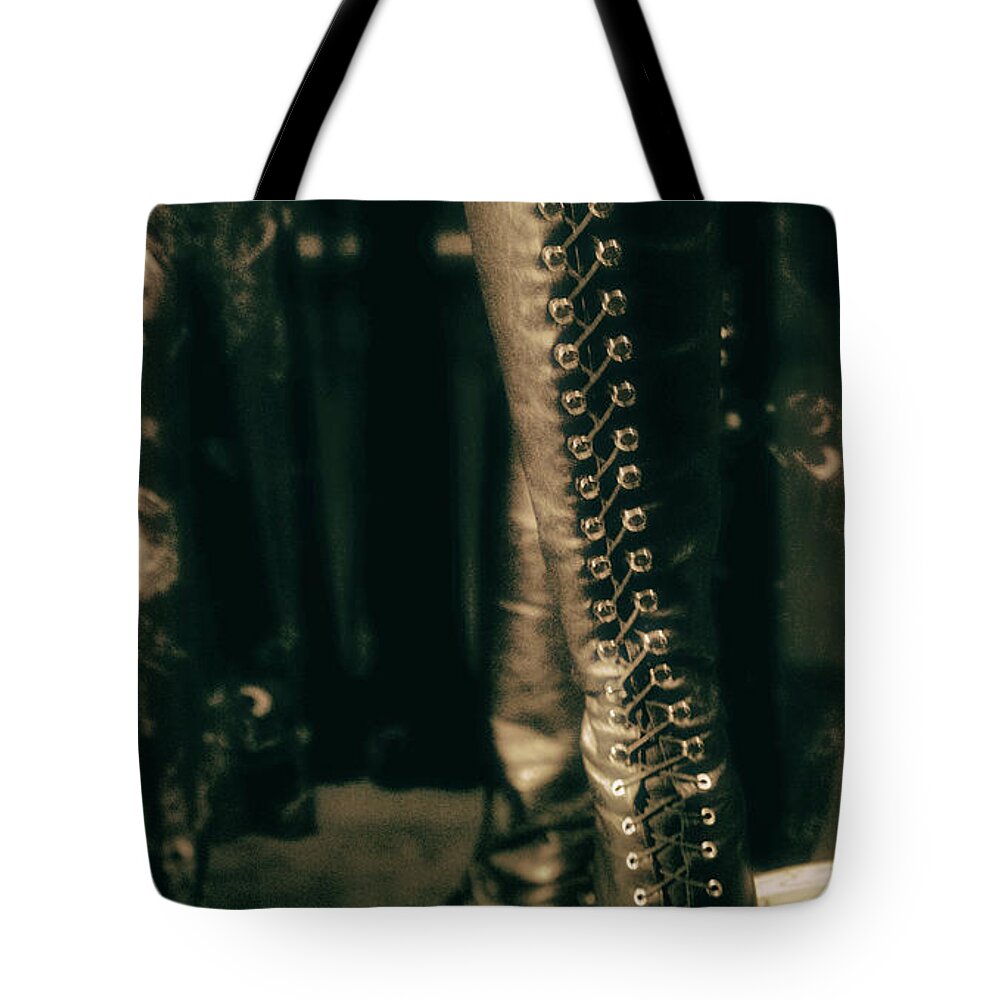 Fetish Tote Bag featuring the photograph Fetish by Cynthia Dickinson