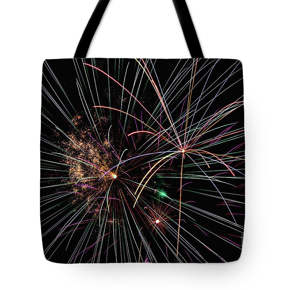Symphony Tote Bag featuring the photograph Finale of Color by Amy Dundon