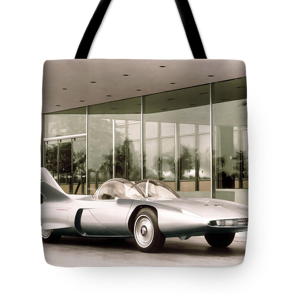 Firebird Tote Bag featuring the photograph Firebird III by Franchi Torres