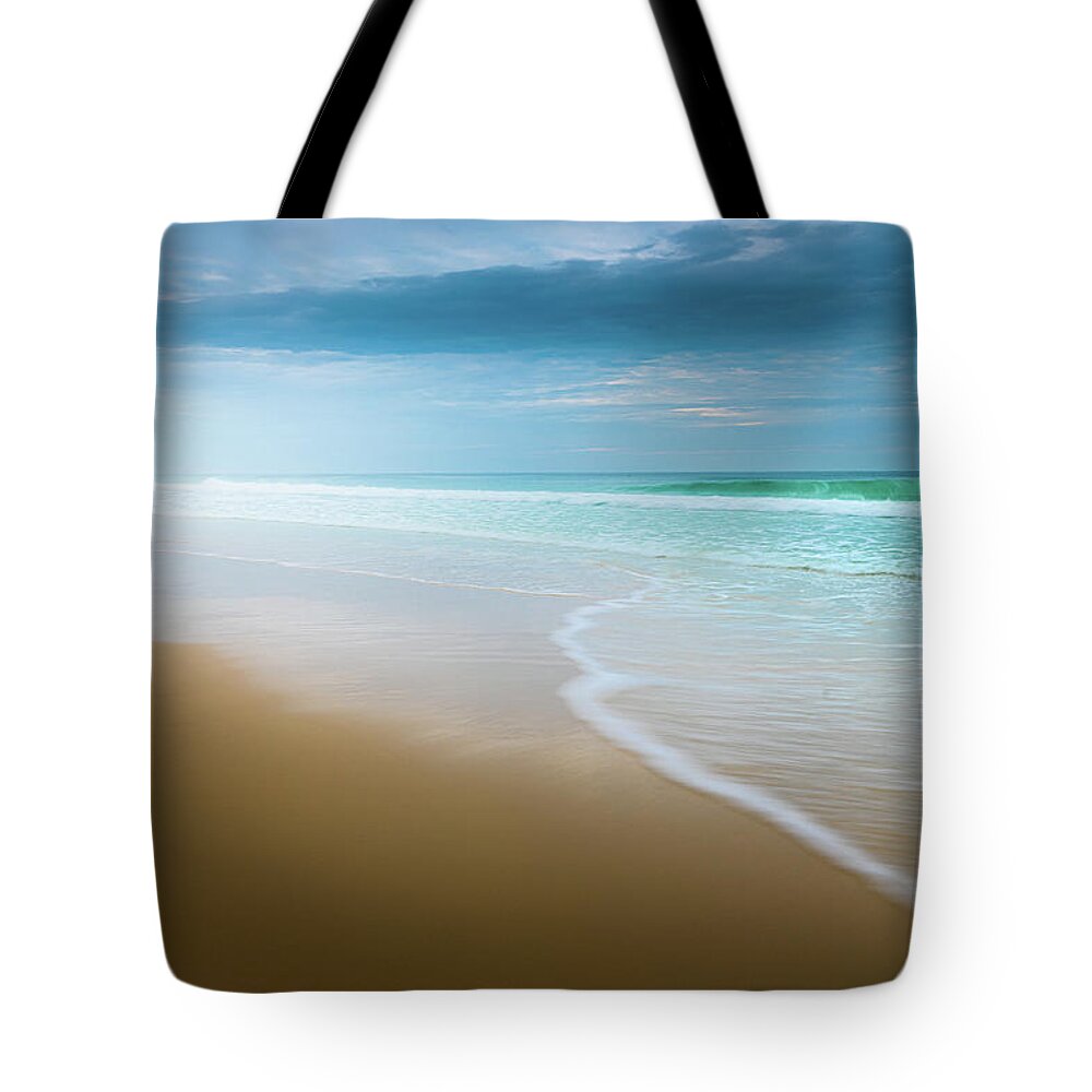Beach Tote Bag featuring the photograph Fisherman Gulf Islands National Seashore by Jordan Hill