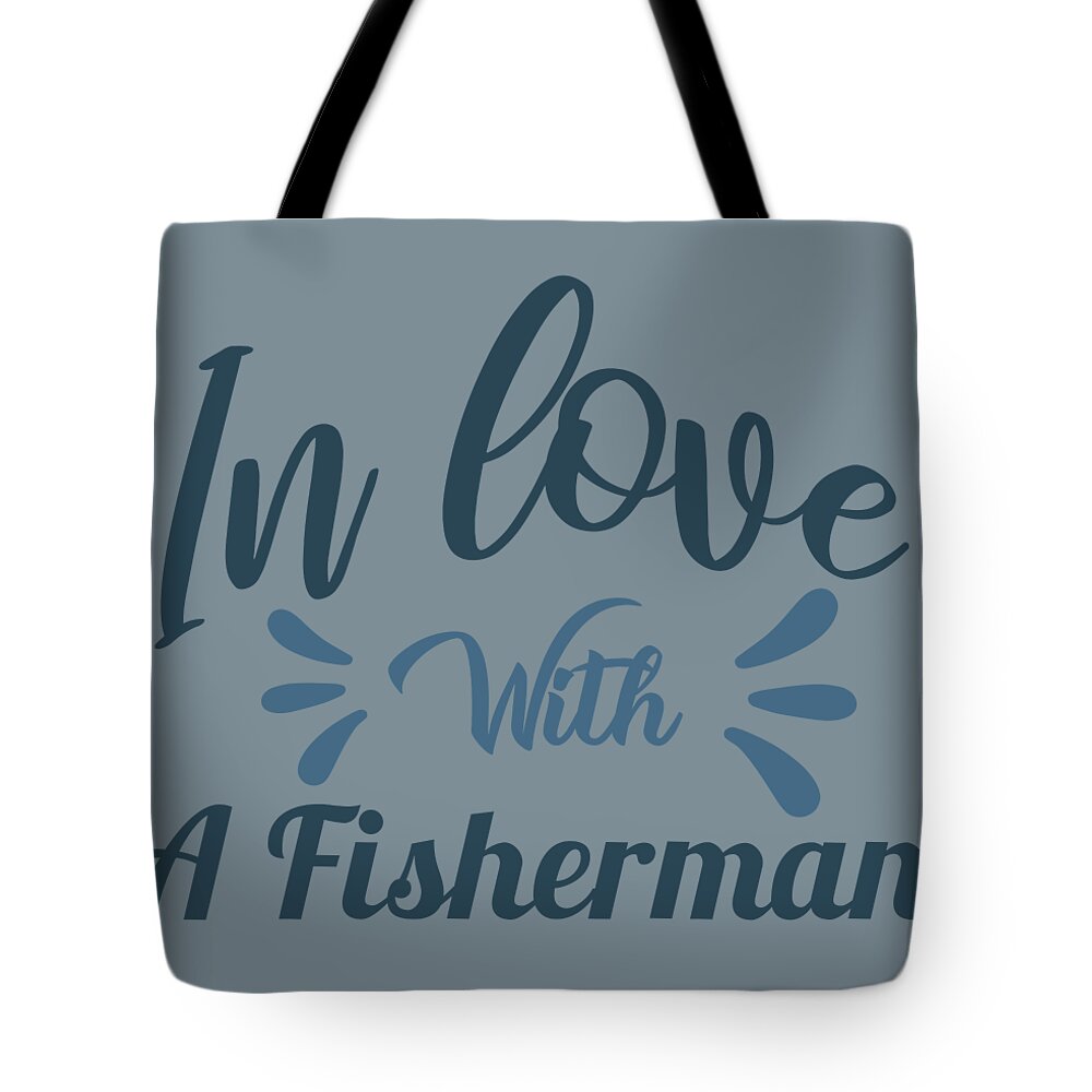 Fishing Gift In Love With A Fisherman Wife Girlfriend Funny Fisher