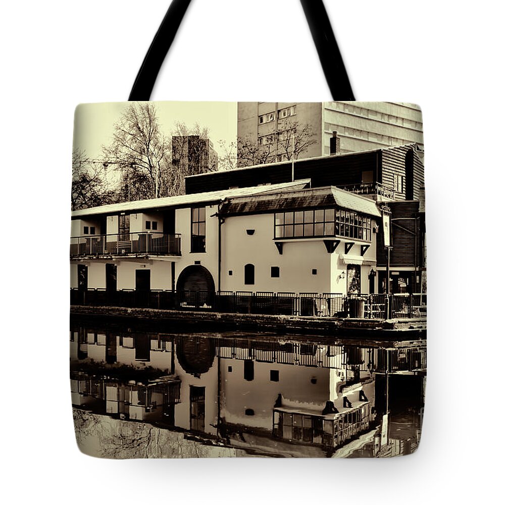 The Flapper Tote Bag featuring the photograph Flapper Birmingham by Stephen Melia