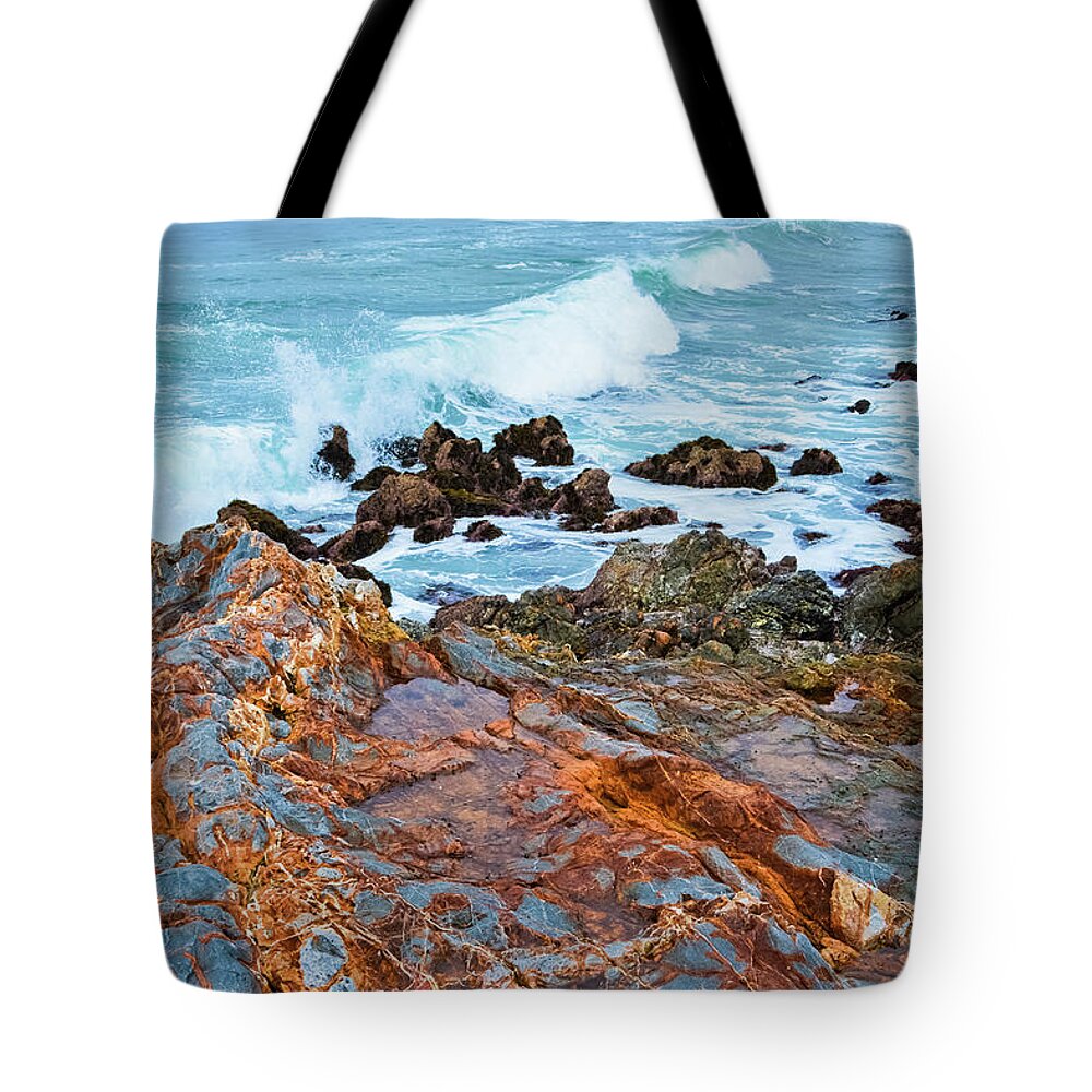 Los Angeles Tote Bag featuring the photograph Flat Rock Point Portrait by Kyle Hanson