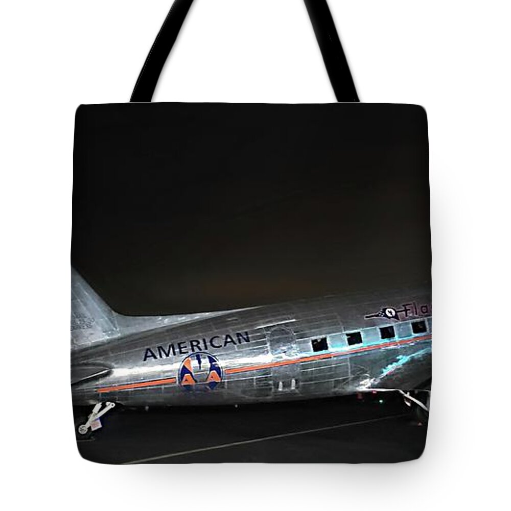 Plane Tote Bag featuring the photograph Flight Options by Ally White