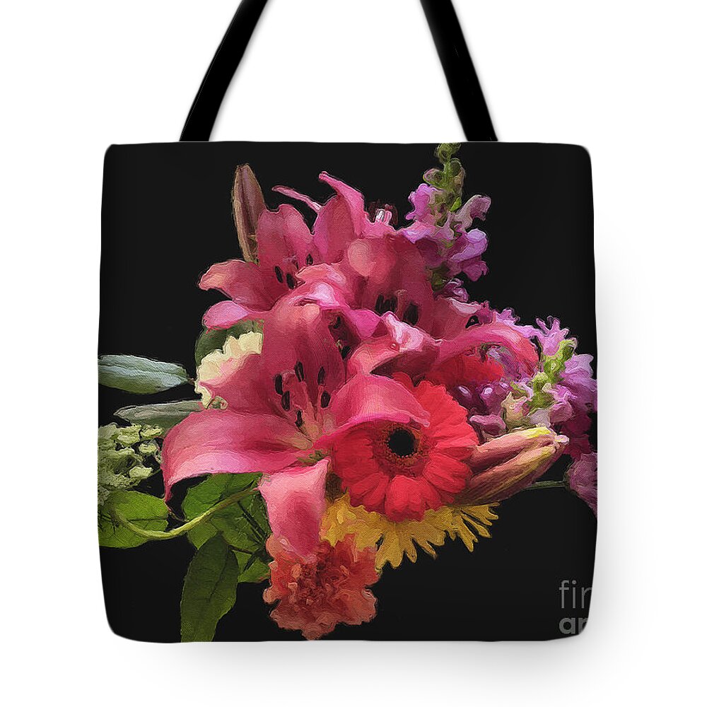 Flowers Tote Bag featuring the photograph Floral Profusion by Brian Watt