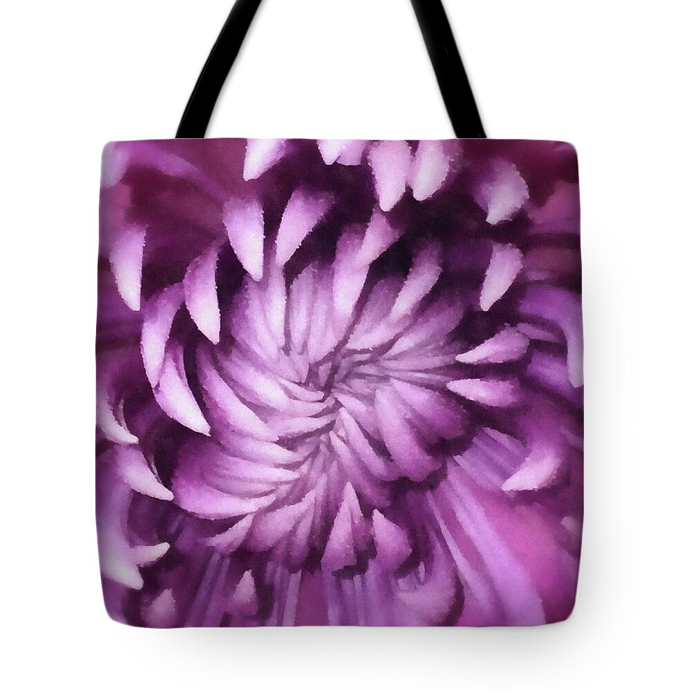  Tote Bag featuring the photograph Flower Up Close and Personal by Andrea Kollo