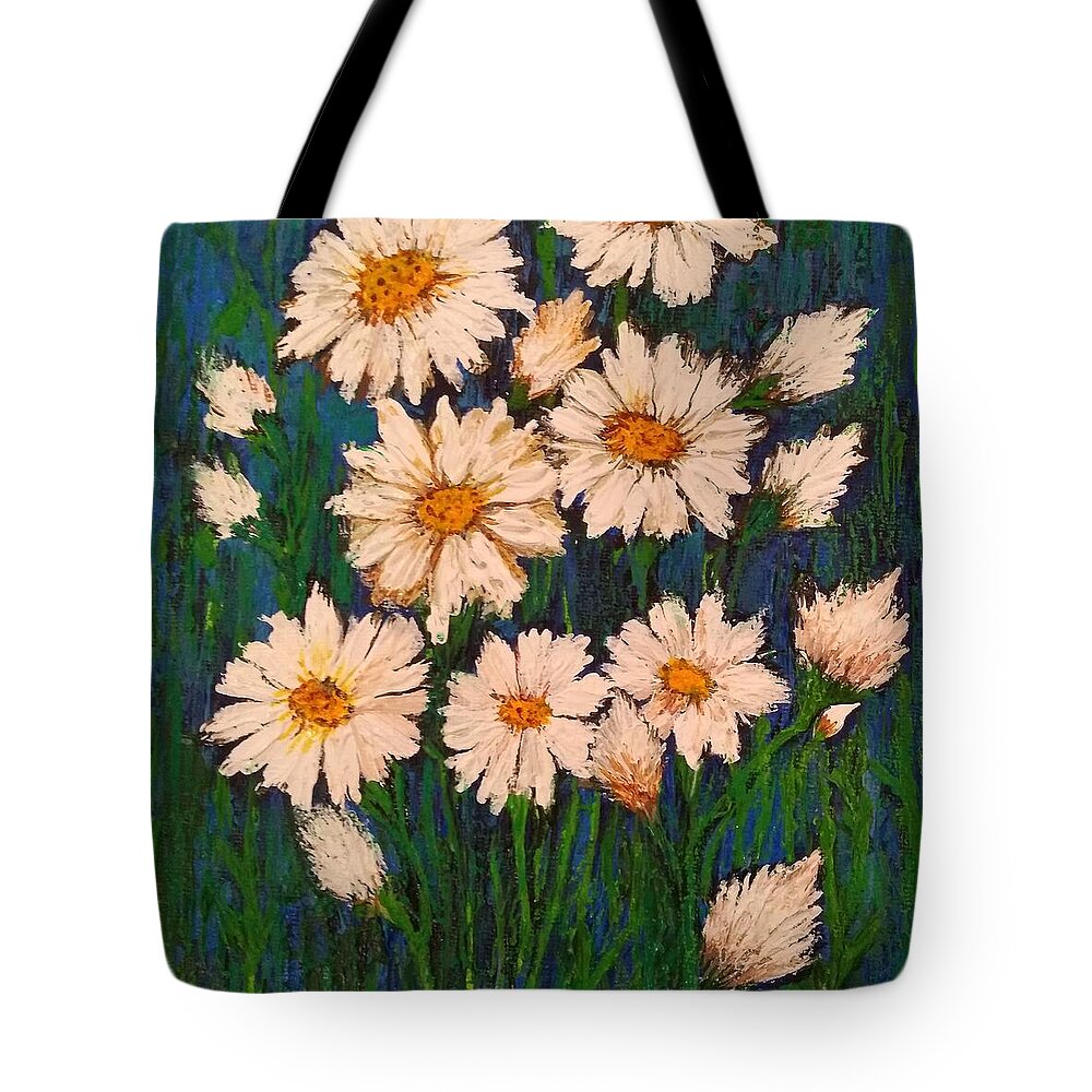 Flower Tote fabric handbag