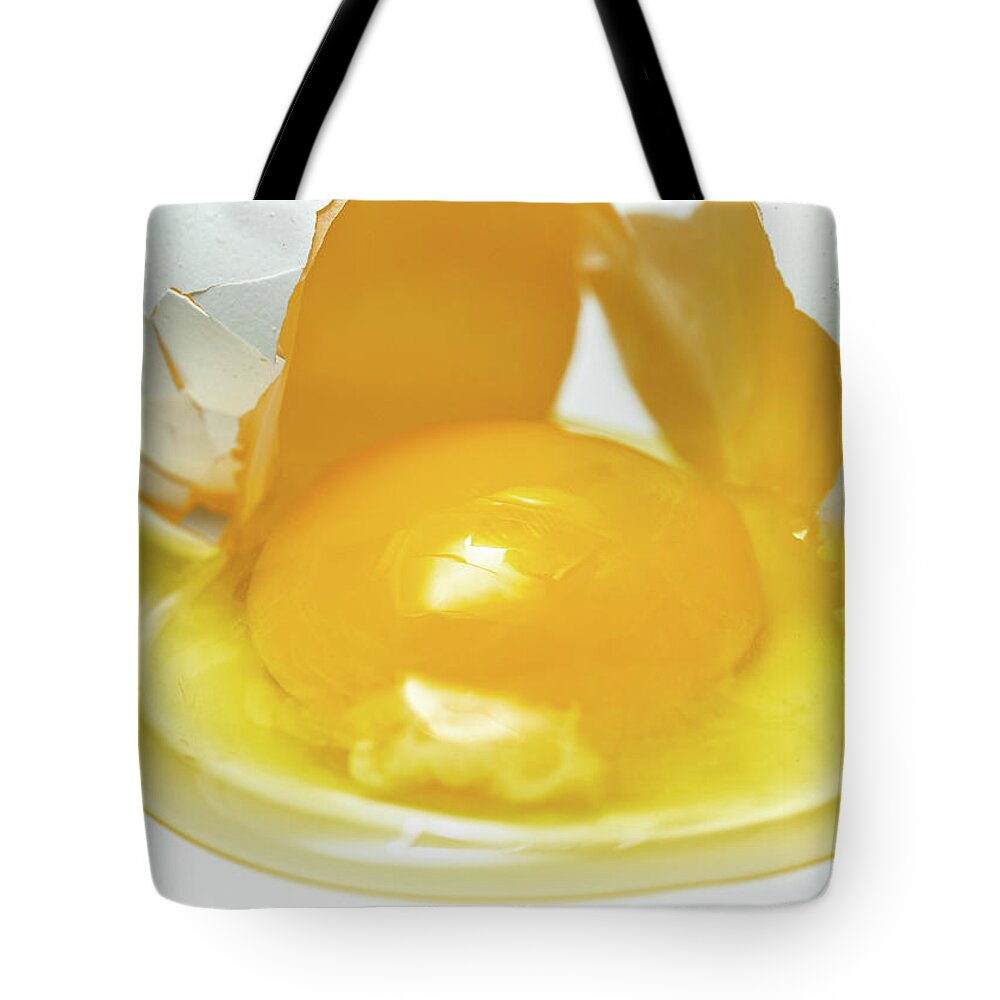 Food Tote Bag featuring the photograph Food Photography - Egg by Amelia Pearn