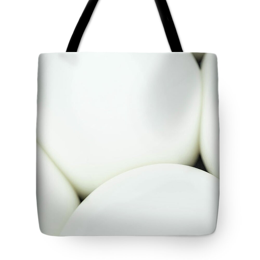 Egg Tote Bag featuring the photograph Food Photography - Eggs by Amelia Pearn