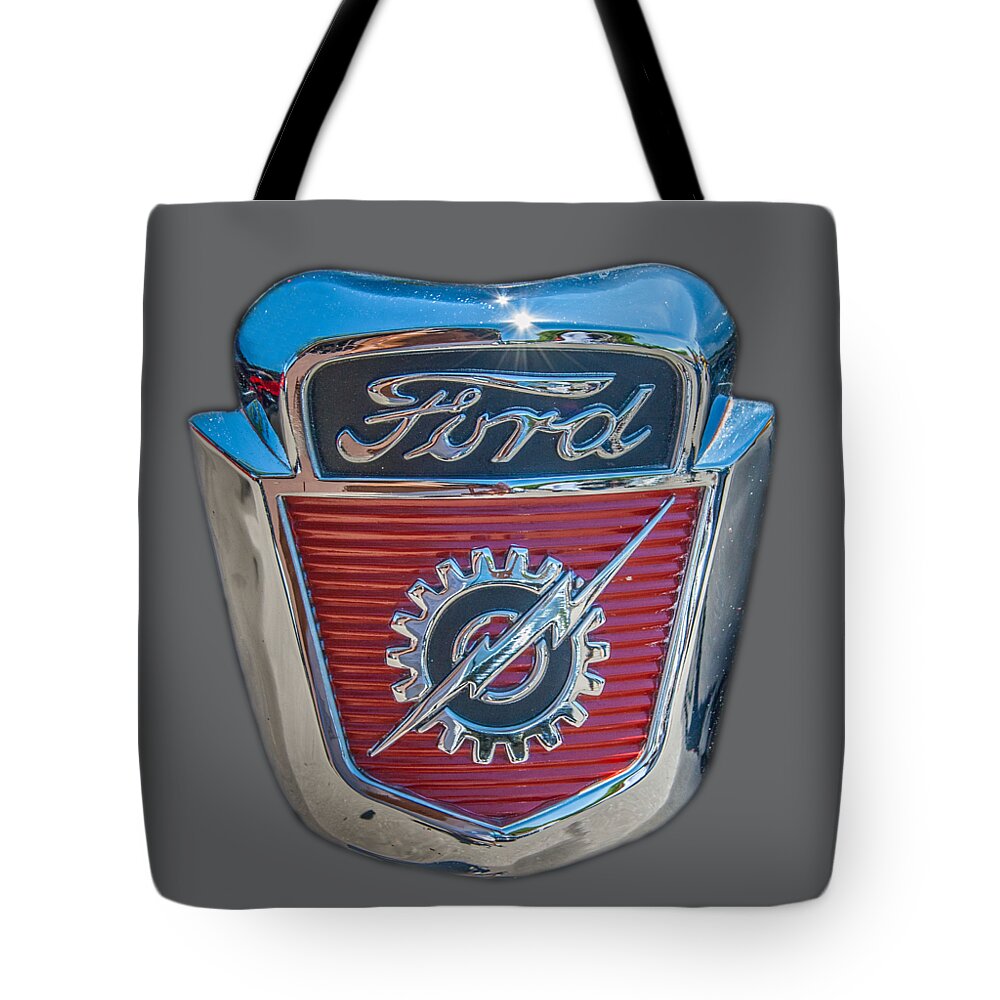 Ford Tote Bag featuring the photograph Ford by Tony Baca