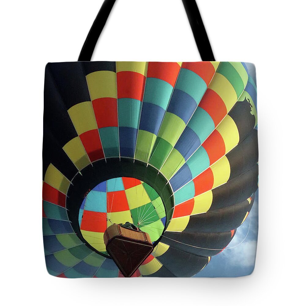 Balloon Tote Bag featuring the photograph Forest6281 by Carolyn Stagger Cokley