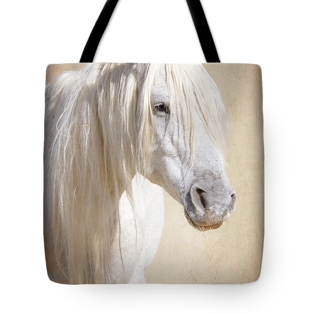 Wild Horses Tote Bag featuring the photograph Forever Free by Mary Hone