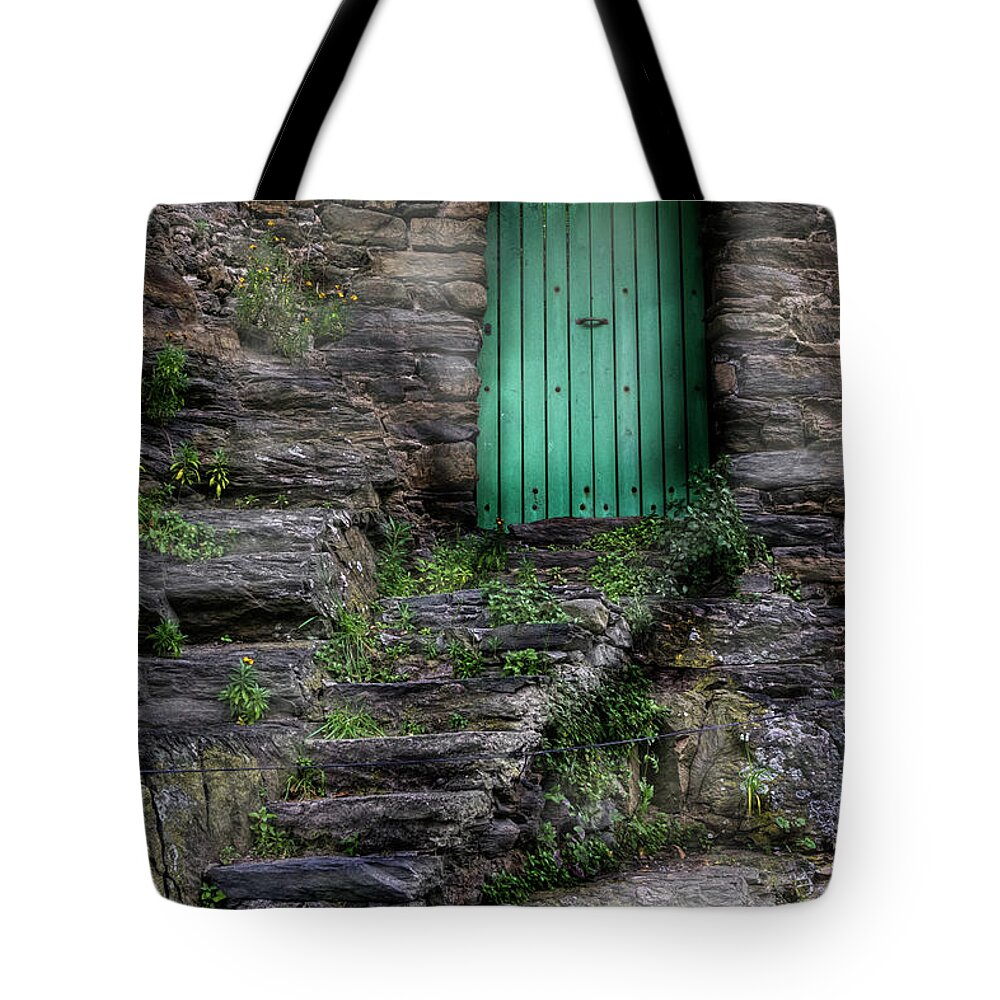 Photography Tote Bag featuring the photograph Forgotten Door by Deborah Jahier