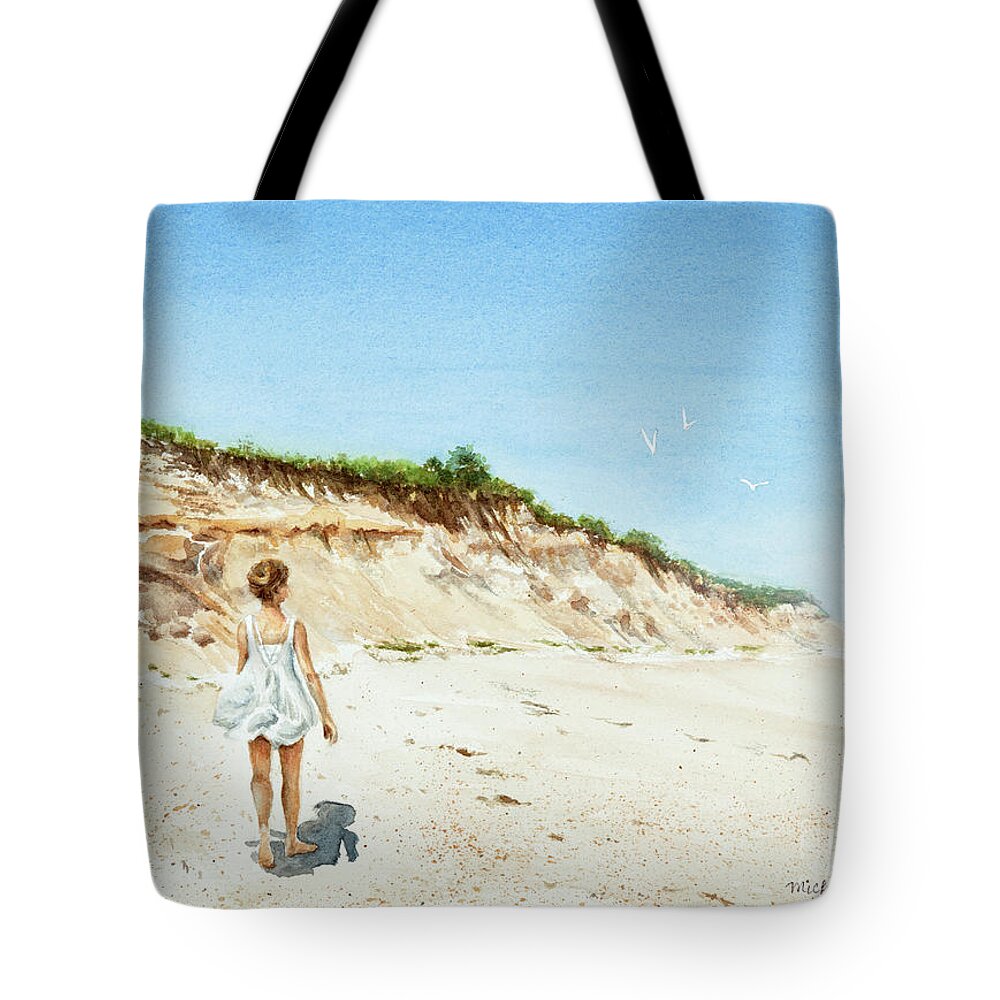 Fourth Of July On Cape Cod Tote Bag featuring the painting Fourth of July on Cape Cod by Michelle Constantine