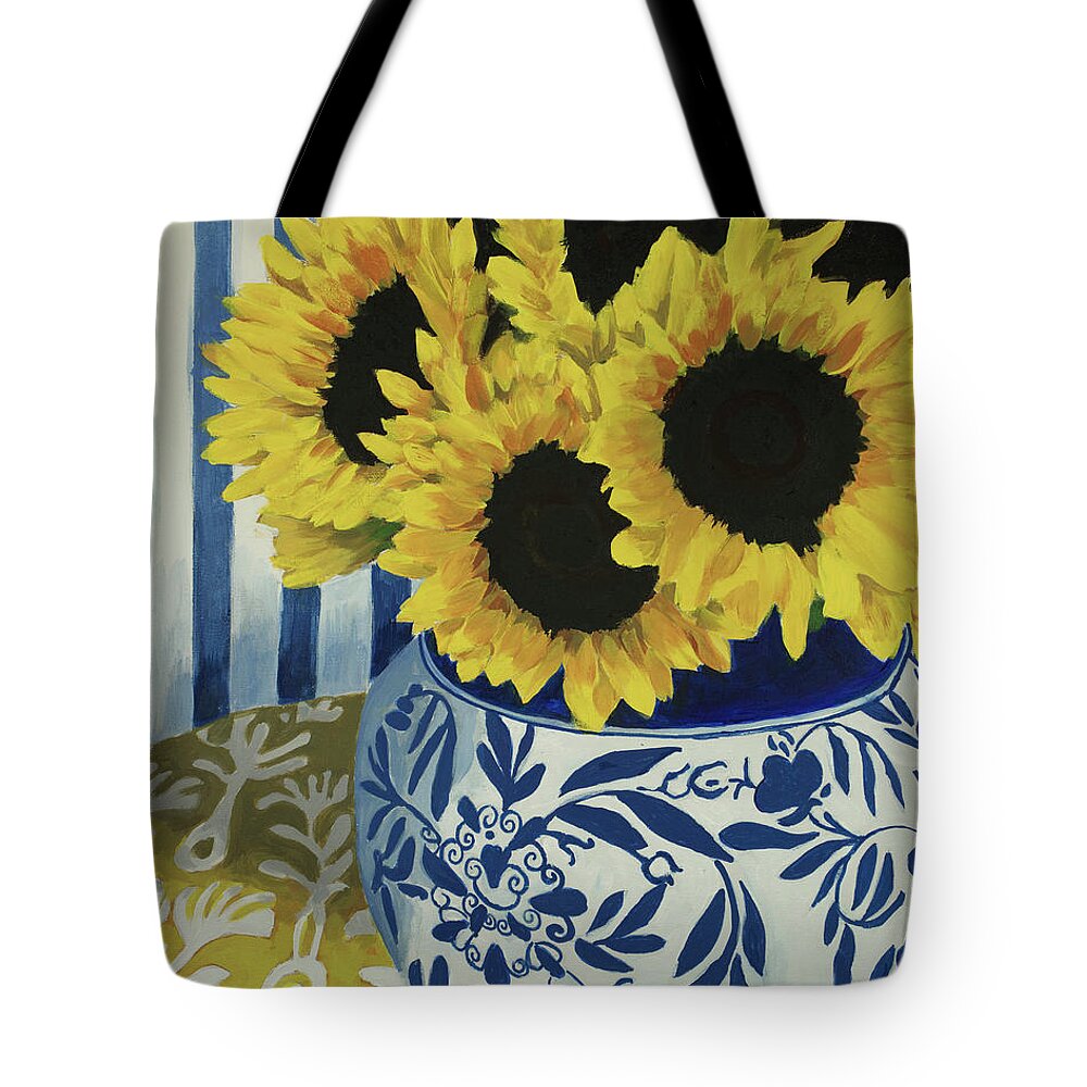 Still Life Tote Bag featuring the painting French Country by Debbie Brown