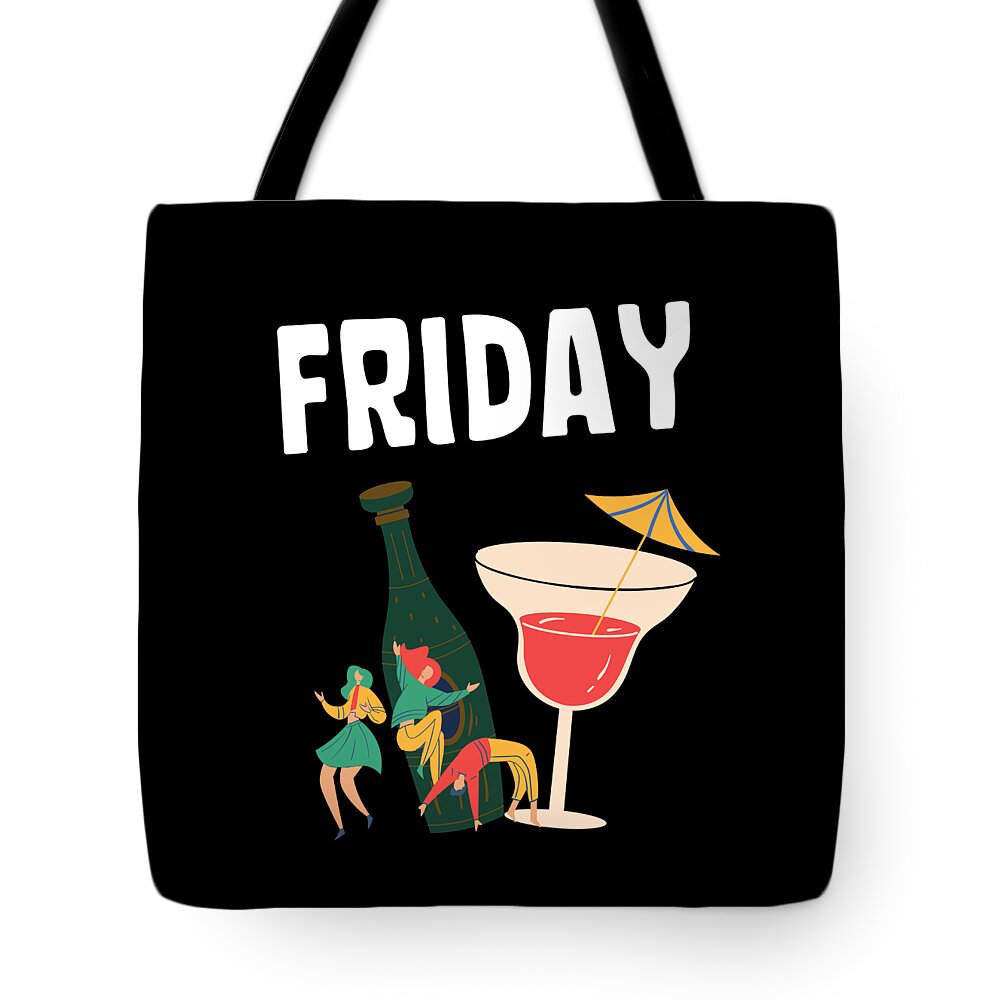 Friday Tote Bag featuring the mixed media Friday Night Lights by Gagster