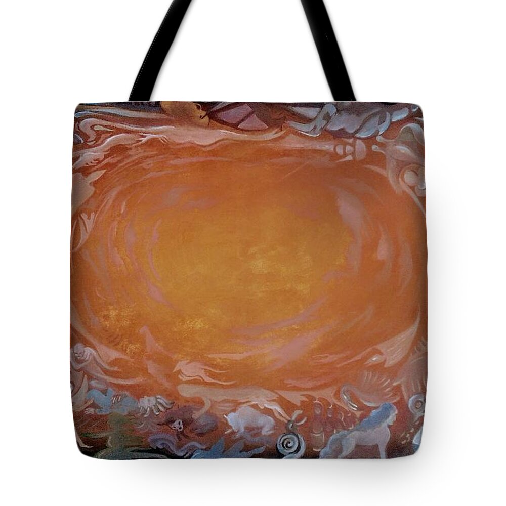  Tote Bag featuring the painting From The Viod by James RODERICK