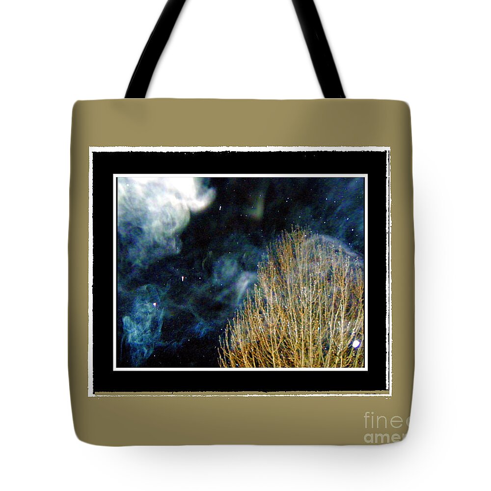  Tote Bag featuring the photograph Frosty Night by Shirley Moravec