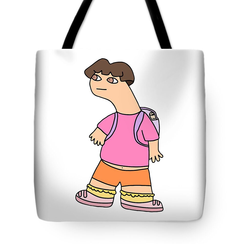 Dora The Explorer Tote Bags