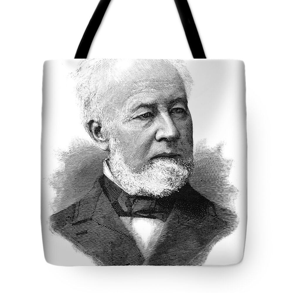 1885 Tote Bag featuring the drawing George V N Lothrop by Granger
