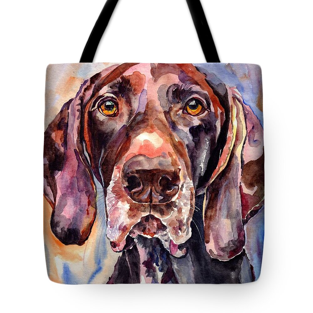 German Shorthaired Pointer Tote Bags