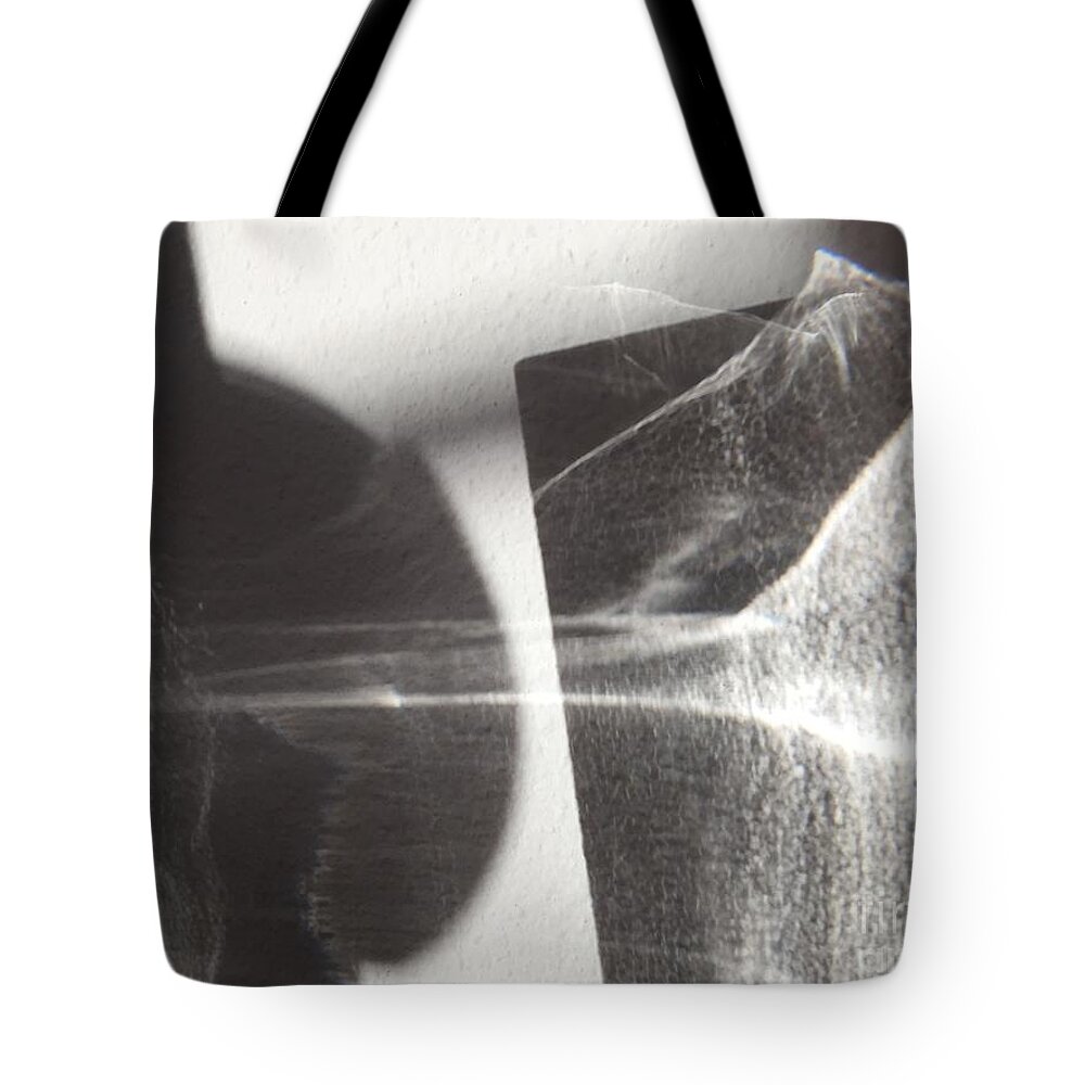 Eerie Tote Bag featuring the photograph Ghostly Images 1-2 by J Doyne Miller