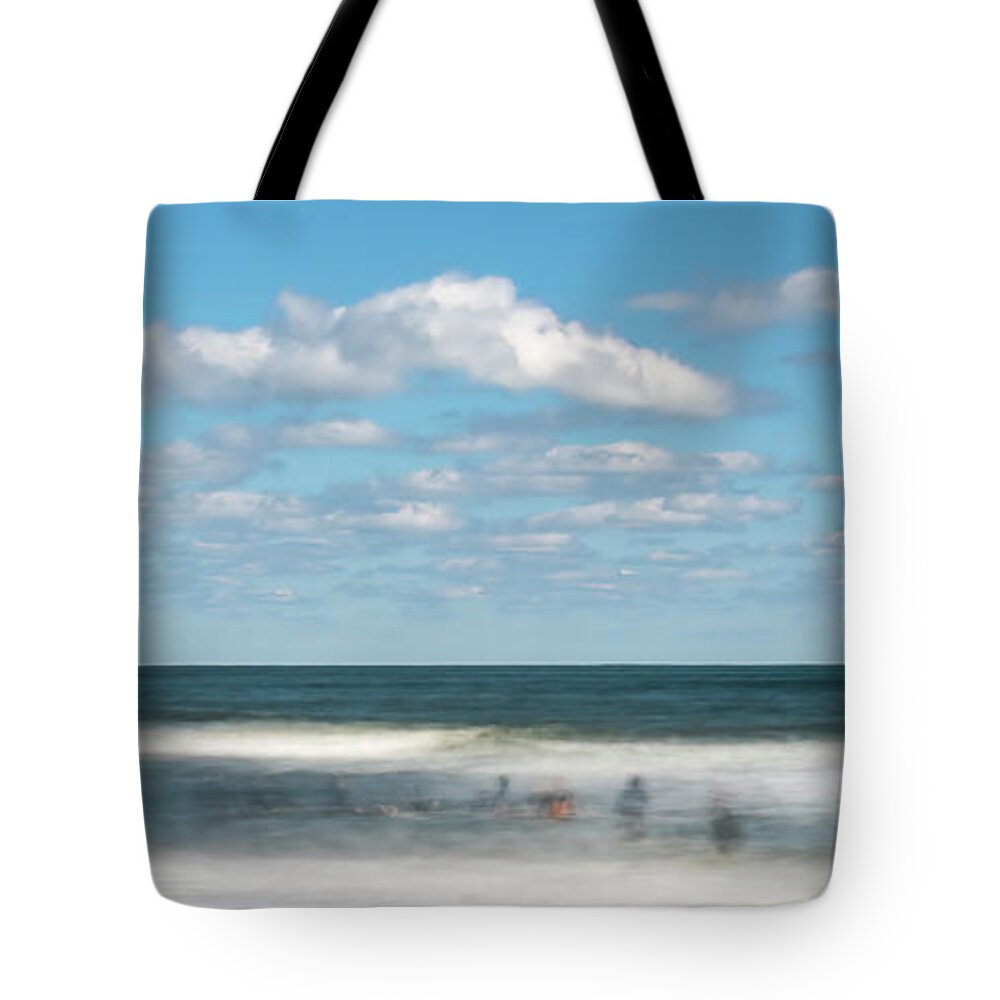 Panorama Tote Bag featuring the photograph Ghosts of Summers Past by Ginger Stein
