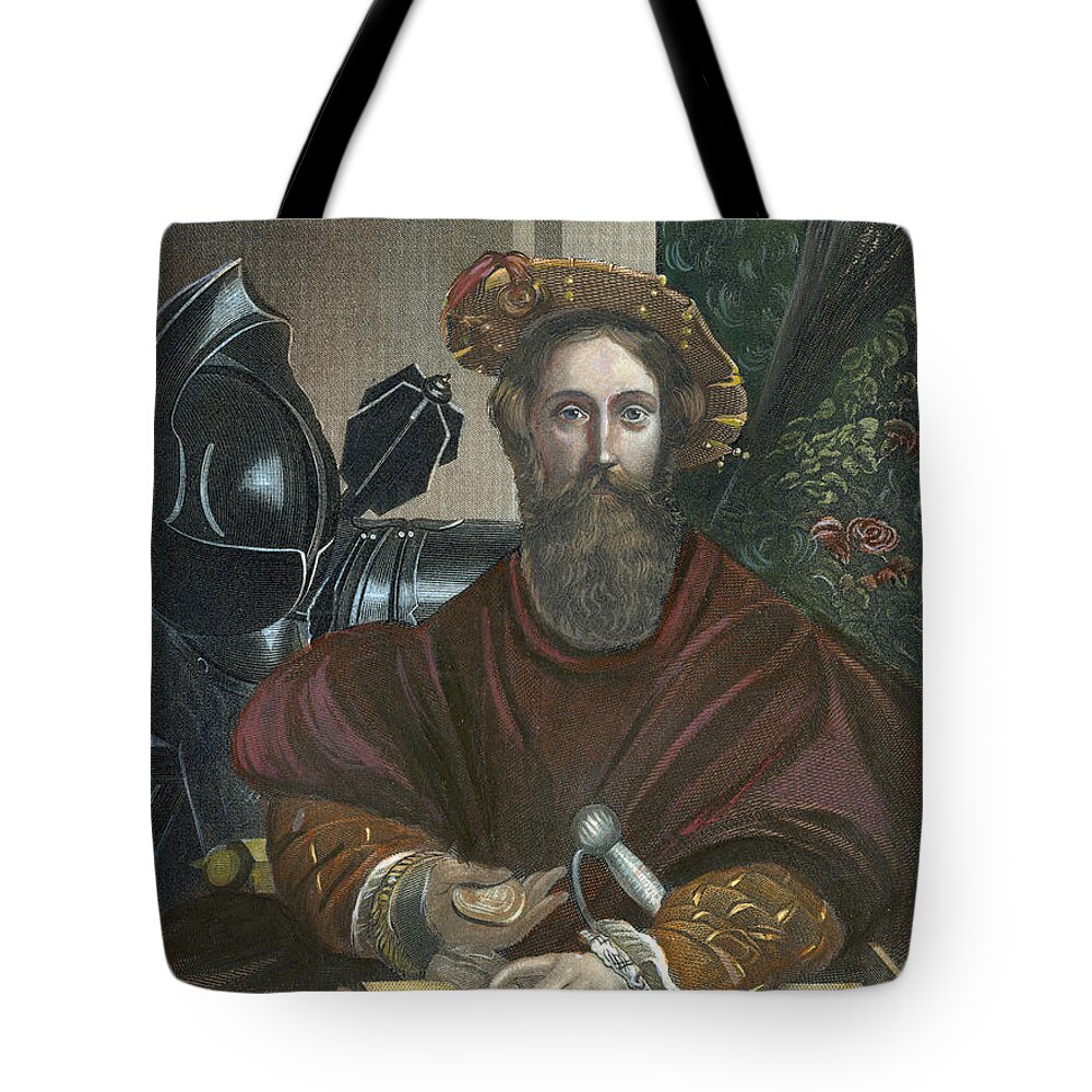 1524 Tote Bag featuring the photograph Gian Galeazzo Sanvitale by Granger