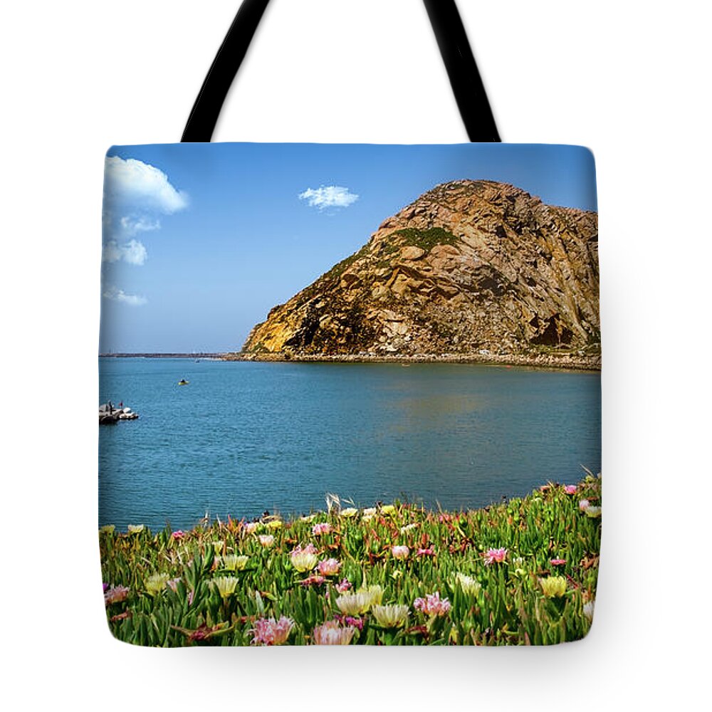 23 Million Years Old Tote Bag featuring the photograph Gibraltar of the Pacific-- Morro Rock by David Levin