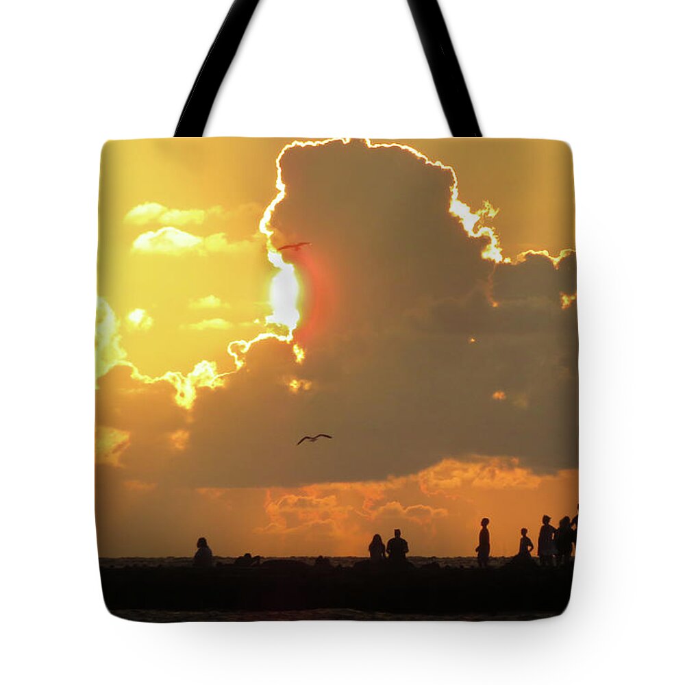 Glorious Tote Bag featuring the photograph Glory Be... by Vicky Edgerly