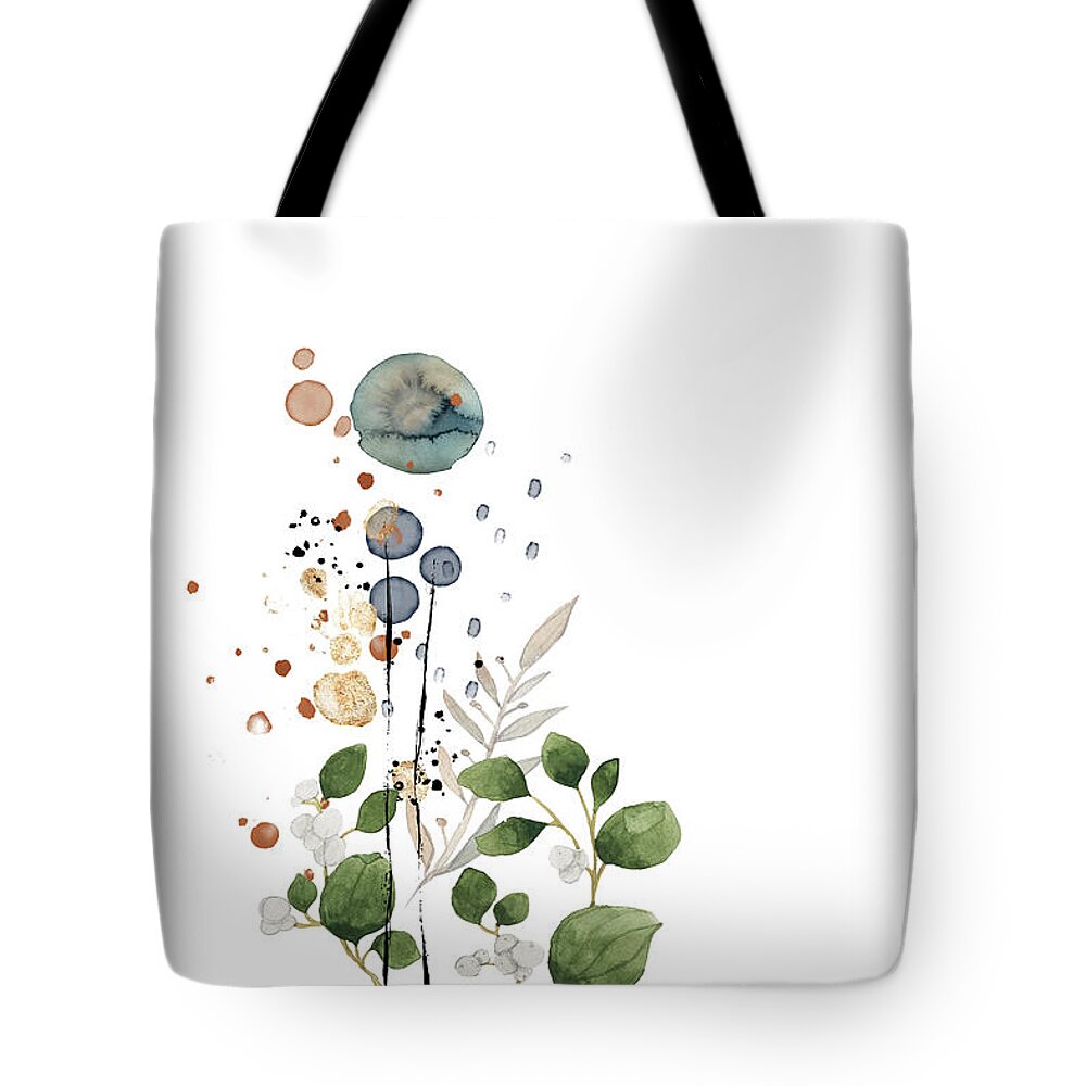 Botanical Art Tote Bag featuring the digital art Golab by Fifth Avenue Art Prints