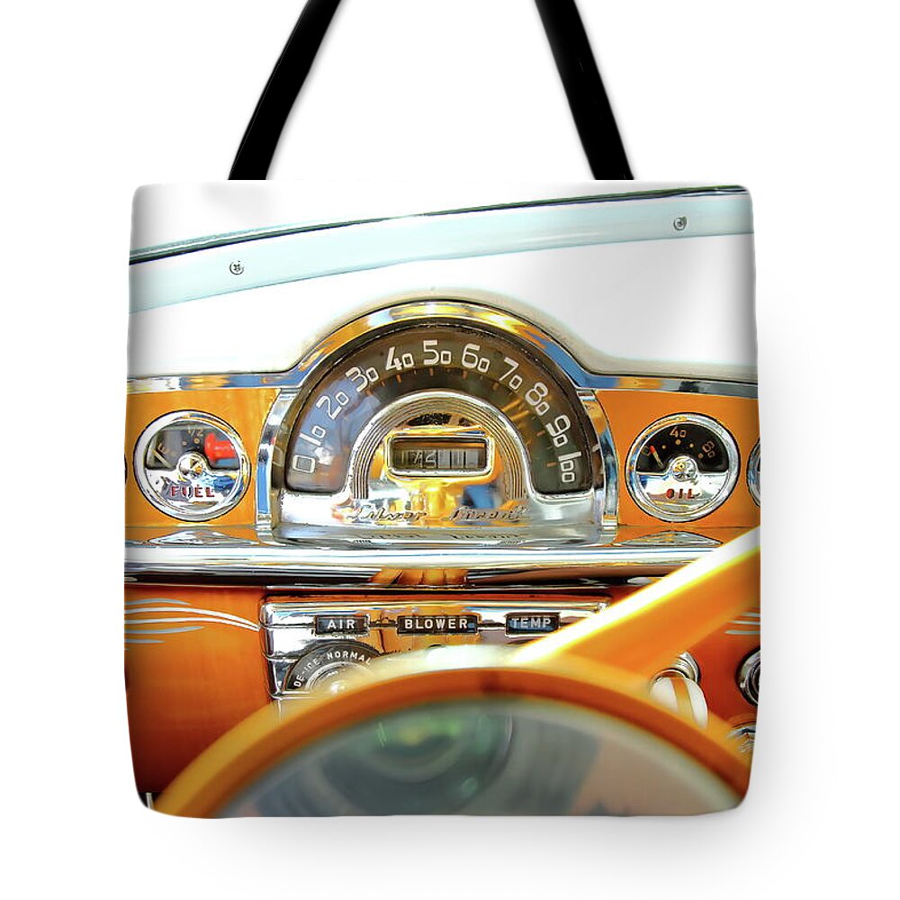 Pontiac Tote Bag featuring the photograph Golden Dash by Lens Art Photography By Larry Trager