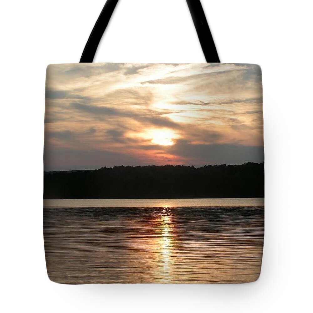 Prince Gallitzin State Park Tote Bag featuring the photograph Golden Hour by Heather E Harman